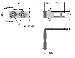 LANBAO ZJP-K4s ключ для замков безопасности