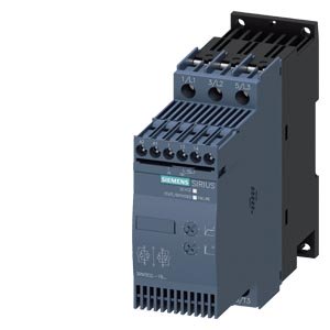 УСТРОЙСТВО ПЛАНОВОГО ПУСКА SIRIUS 3RW30271BB04, ТИПОРАЗМЕР S0, 32A, 15КВТ/400V, 40 ГРАД., 200-480V AC, 24V AC/DC, ВИНТОВЫЕ ЗАЖИМЫ