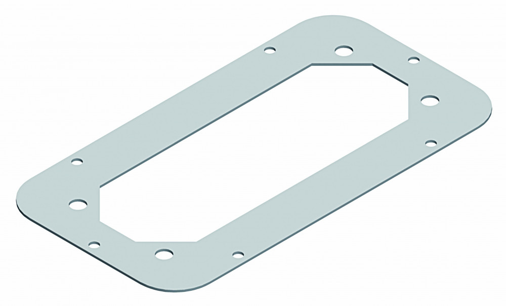 СТУПЕНЧАТАЯ ПЛАТА ДЛЯ УСТАНОВКИ МЕМБРАНЫ 245Х80