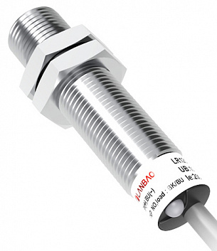 LANBAO LR12XBF04DNRY индуктивный датчик M12x51мм NPN NO+NC Sn=4мм кабель 2м