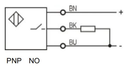 LANBAO LE25UDPO индуктивный датчик 100x67x22мм PNP NO Sn=24мм кабель 2м