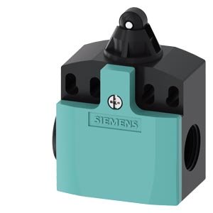 Выключатель позиционный пластиковый корпус 50 мм, подключение устройства 2 x (M20 x 1,5) 1 NO/1 NC контакты замедленного действия, роликовый плунжер с пластиковым роликом 10 мм (3SE5242-0BD03)