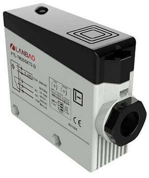 LANBAO PTL-TM30SKT3-D Оптический датчик 88x65x25 Реле Sn=30 м, приемник, клеммы