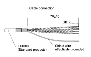 LANBAO ENI50S8-6E1024H-T2 энкодер ?50 сплошной вал 8мм 1024имп/об HTL/PUSH PULL 8-30DC кабель 2м