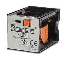 Реле на 11 выводов 24 В DС (3 переключающих контакта)