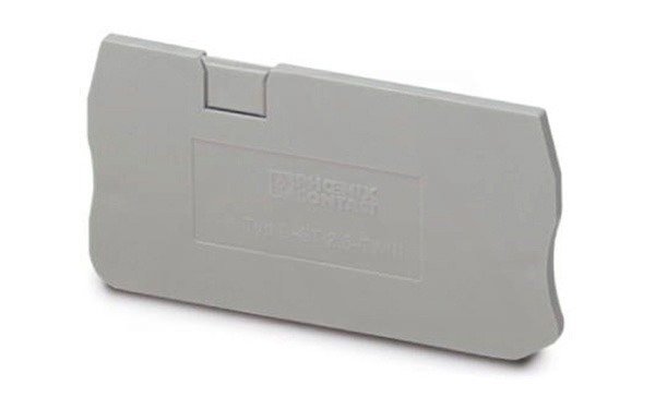 Крышка концевая D-ST 4-TWIN /2,2mm, для пружинных клемм ST 4-TWIN, серая