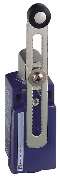 Концевой выключатель, XC Standard, XCKD, термопластичный пластиковый роликовый рычаг var.length, 1NC+1 NO, медленный, Pg11