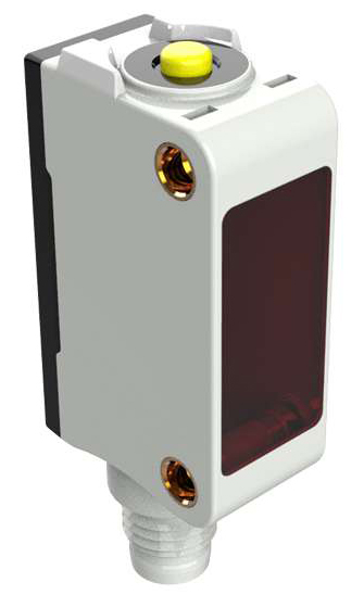 LANBAO PSE-TM5DPBR-E3 оптический датчик 32,5x20x12 PNP NO/NC Sn=5м (T-тип) разъем M8 /приемник