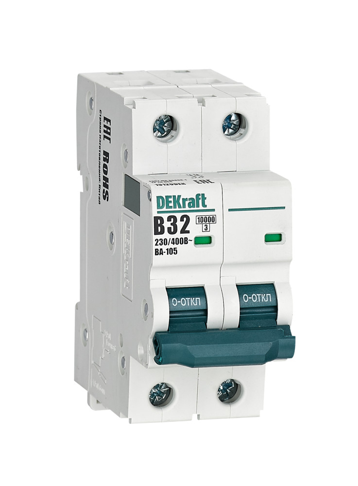 Авт. выкл. 2P 32A х-ка B ВА-105 10кА