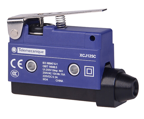 Короткий плоский рычажный плунжер XCJ125C