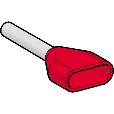 УПАКОВКА-ДОЗАТОР НАКОНЕЧ ДЛЯ ОДНОВР МОНТАЖА ДВУХ ПРОВОДОВ, СРЕДНИЕ, 1ММ2 КРАСНЫЕ