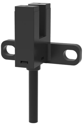 LANBAO PU05M-TGNR-T миниатюрный вилочный датчик 5мм NPN NO/NC кабель 1м