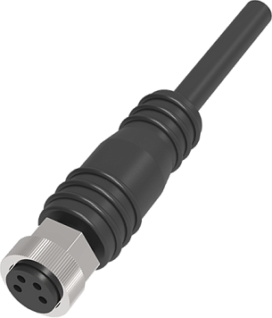 LANBAO QE8-N4F2 прямой разъем M8 4pin с кабелем 2м