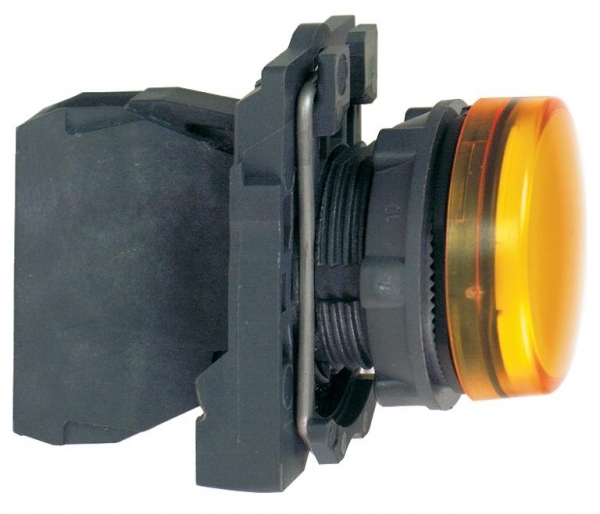 СИГН. ЛАМПА 22ММ 230-240В ЖЕЛТАЯ