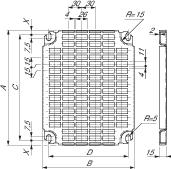 ПЛАТА ПЕРФОРИРОВАННАЯ 600Х400