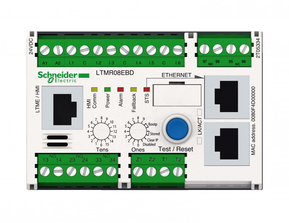 РЕЛ.TESYS T ETHERNET 0.4-8A 24VDC