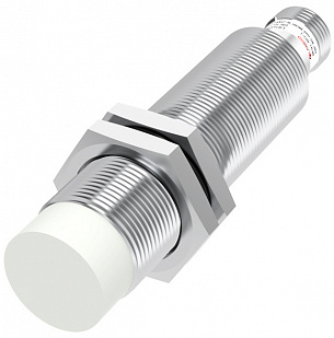 LANBAO LR18XBN08DLC-E2 Индуктивный датчик 8 мм, цилиндрический, незаподлицо, 10…30 DC, Приемник двухпроводный DC, NC, никелированная латунь, разъем M12, IP67