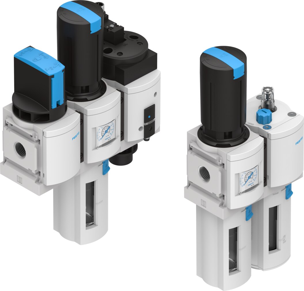 Блок подготовки воздуха MSB6-1/2:N3:I7:I8:L2-WP