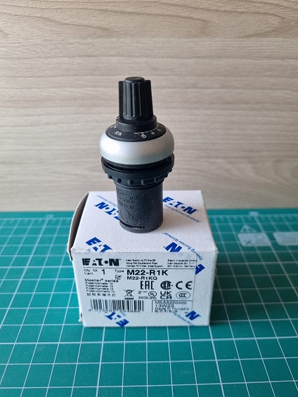 Потенциометр  PA6GF30 Titan M22-R1K, 1 кОм, 0,5Вт, IP66 PA6 GF30
