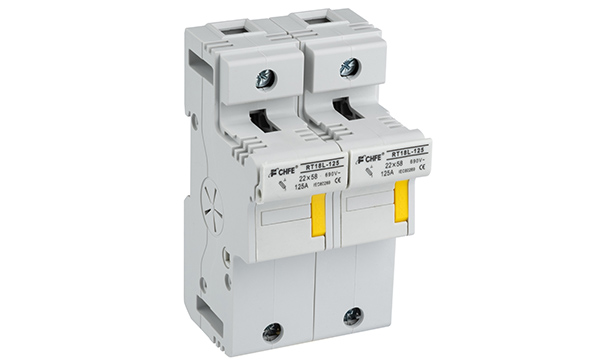 Держатель вставок плавких цилиндр., 2P, 125A, 690VAC, 22x58mm, 4M