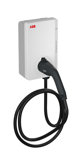 Зарядное устройство Terra AC W11-G5-R-0, вход 380..415VAC, с кабелем Тип2, 11kW, RFID, 1xEthernet, IP54