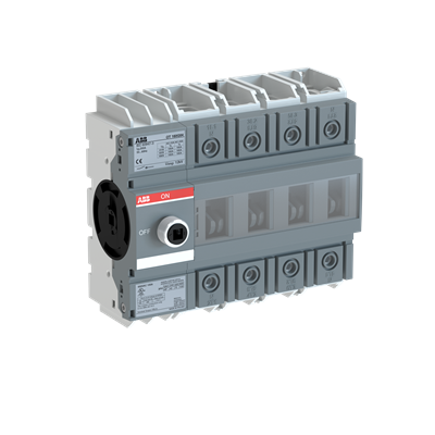 Рубильник OT160G04 без ручки, 160A 4P видимый разрыв ABB (1SCA135135R1001)