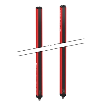 Световые барьеры для защиты тела, 4 луча, 910мм, слэйв XUSL4E4BB091NS1