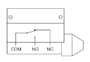 LANBAO LSAR7-110 концевой выключатель NO/NC плунжер
