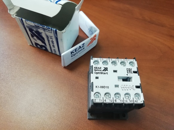 Мини-контактор OptiStart K1-09D1024DC