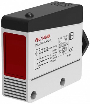 LANBAO PTL-PM12SK-D Оптический датчик 88x65x25 Реле Sn=12м (R-Тип) Клеммы