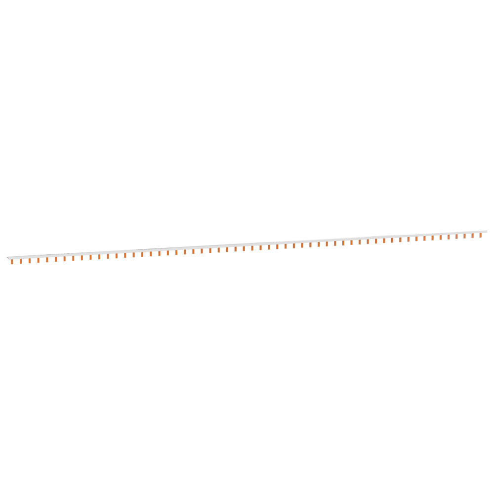 ШИНКА ГРЕБЕНЧАТАЯ 1П (L1) 57МОД ШАГ 18ММ 63А РАЗРЕЗАЕМАЯ