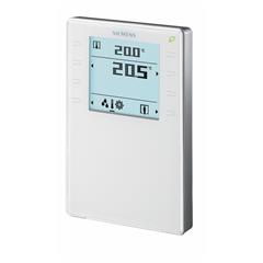 Блок оператора комнаты KNX с датчиком температуры, сегментированным подсветкой, сенсорными клавишами, белым *В режиме выхода из строя* (QMX3.P34 )