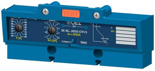 Расцепитель характеристика распределения D, In 1000 А, настройка IR 400–1000 А, для BL1000