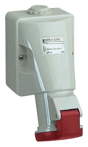 НАСТЕН РОЗЕТКА ВИНТ 16А 3P+N+E IP44 380В