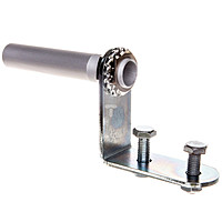 Настенное крепление патрубком 100мм, алюминий IKAD01