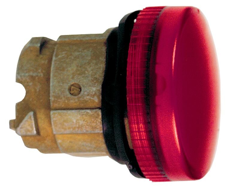 ГОЛОВКА СИГНАЛЬНОЙ ЛАМПЫ 22ММ КРАСНАЯ ZB4BV043