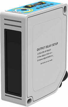 LANBAO PTB-YC200DFBT3-E5 оптический датчик 75x60x25мм PNP/NPN NO/NC Sn=2000мм разъём М12