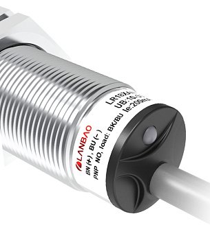 LANBAO LR18XBF05DPOP-F2 индуктивный датчик M18x52,5мм PNP NO Sn=5мм кабель 0,2м