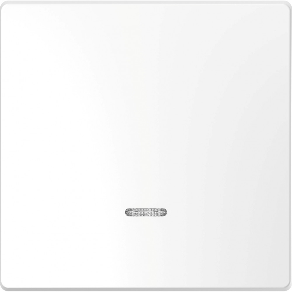 MERTEN D-Life КЛАВИША 1-ная с линзой для LED модуля, БЕЛ. ЛОТОС