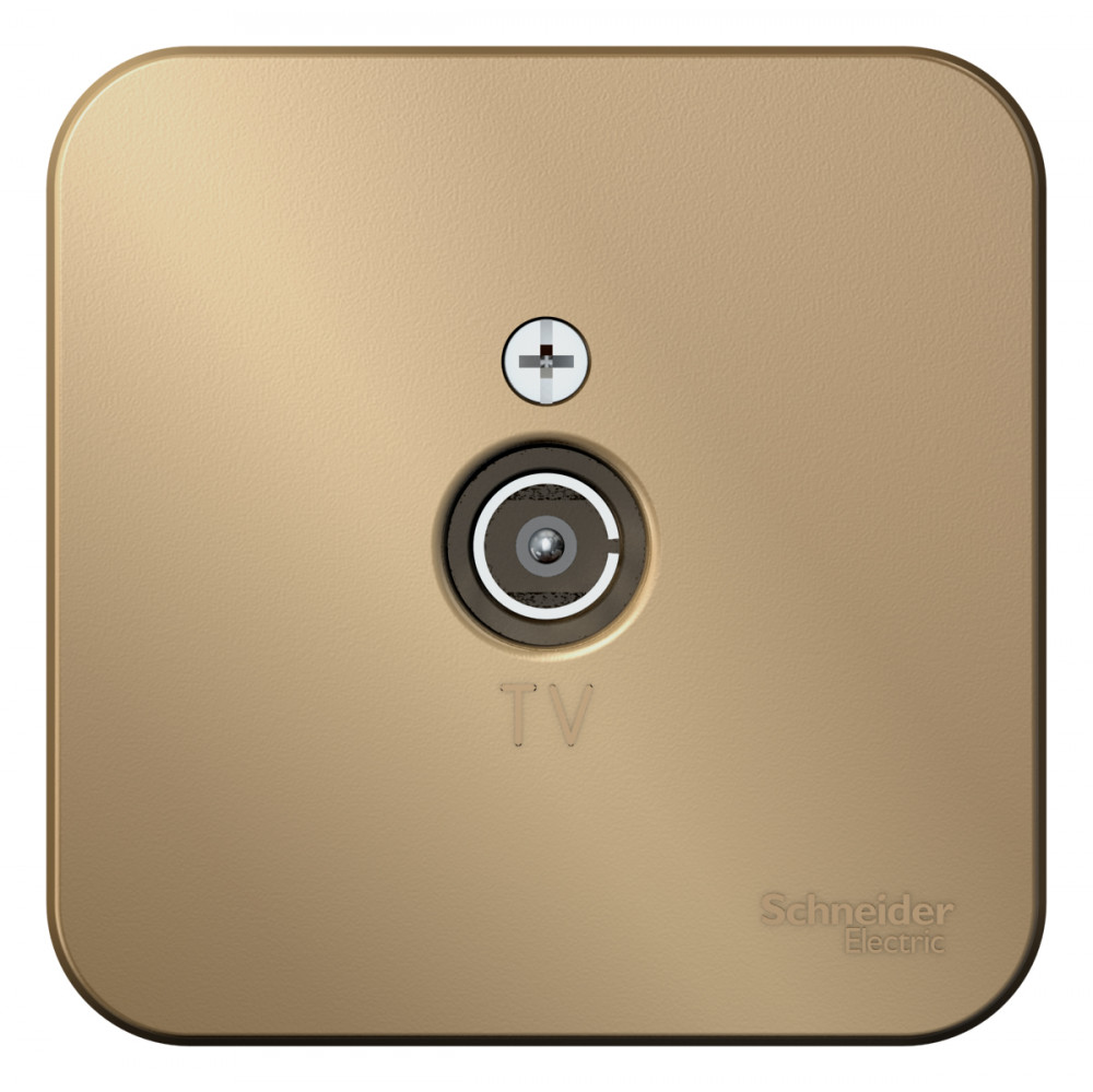 BLANCA О/У КОННЕКТОР ТВ, ИЗОЛ.ПЛ., ТИТАН