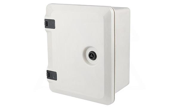 Щит навесной 300x250x170мм (ВxШxГ) из композитного (SMC) материала с монт. панелью 240x175мм, IP65