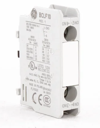 Доп. контакт фронтальный BCLF10 1NO