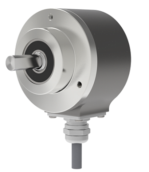 LANBAO ENI50S8-6E1024H-T2 энкодер ?50 сплошной вал 8мм 1024имп/об HTL/PUSH PULL 8-30DC кабель 2м