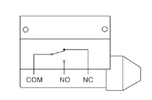 LANBAO LSAR7-120 концевой выключатель NO/NC шарнирный рычаг