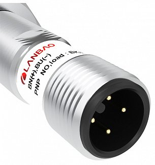 LANBAO LR12XBF15DPOB-E2 индуктивный датчик M12 PNP NO Sn=1.5мм разъем M12 500bar