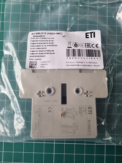 Блок-контакт BCXMLE11 (1NO+1NC) боковой
