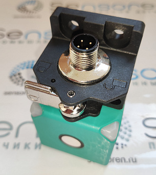 LANBAO US40-CC50DI-E2 ультразвуковой датчик 40x40x40мм 4...20mA Sn=40-500мм разъем M12