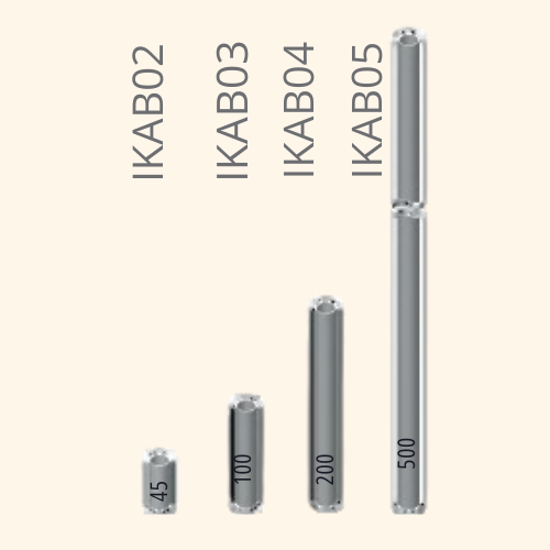 Патрубок 45мм, для сигнальных колонн, алюминий