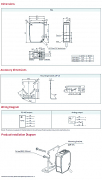 LANBAO PDA-CR85TGIM Оптический датчик смещения