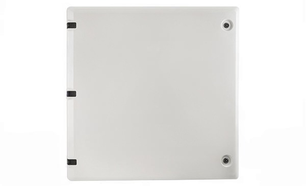 Щит навесной 900x900x140мм (ВxШxГ) из композитного (SMC) материала с монт. панелью 845x830мм, IP65